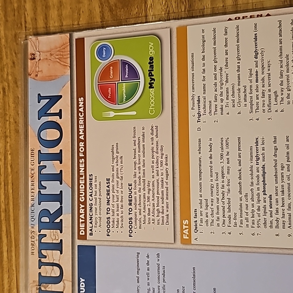 Nutrition study guide‎ - Picture 2 of 6